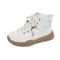 Damen hochgeschnittene Sneaker mit warmem Innenfutter und modischem Design R&B