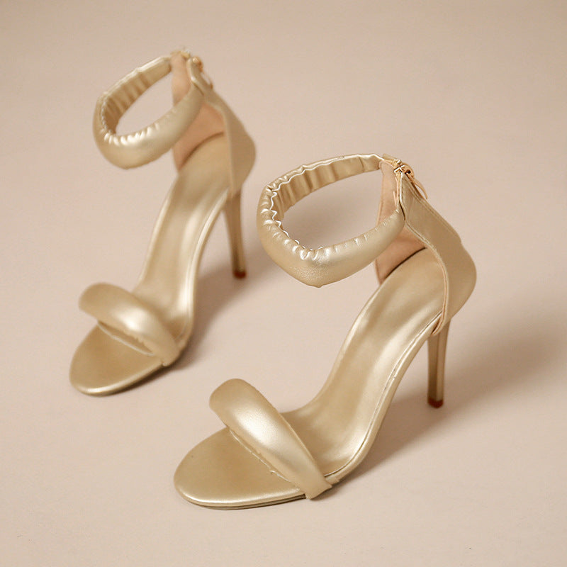 Damen Elegante High Heel Sandalen mit geschmeidigem Riemen und modernem Design R&B