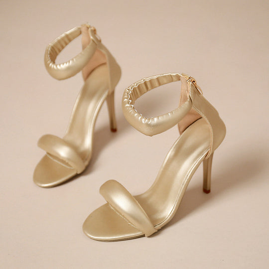 Damen Elegante High Heel Sandalen mit geschmeidigem Riemen und modernem Design R&B