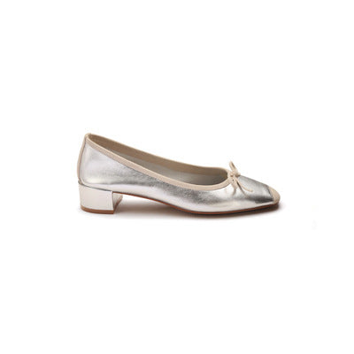 Damen elegante Ballerinas mit zartem Schleifen-Detail R&B
