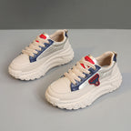 Damen Sportliche Chunky Sneakers mit dämpfender Laufsohle und atmungsaktivem Mesh-Obermaterial R&B
