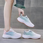 Damen Hochwertige Lauf- und Freizeitsneaker mit atmungsaktivem Obermaterial und gepolsterter Sohle R&B
