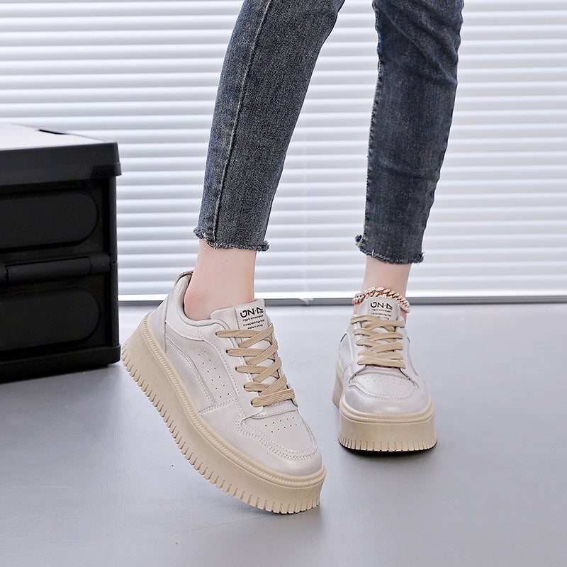 Damen Chunky Sneakers mit dickem Plateau und modischem Design R&B