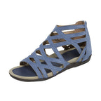 Damen Komfortable Riemensandalen mit geflochtenem Riemendesign R&B
