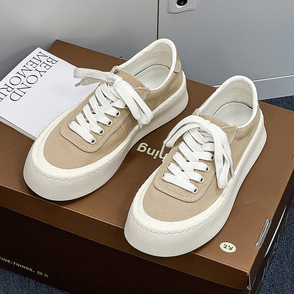 Damen Plattform Sneakers mit extraleichter Sohle und atmungsaktiven Materialien R&B