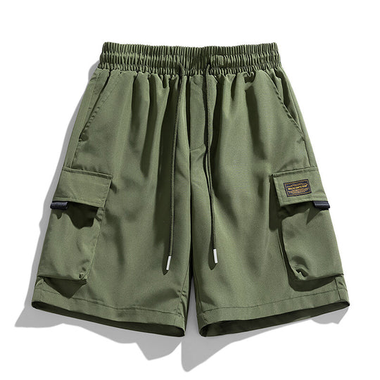 Herren Cargo-Shorts mit elastischem Bund und praktischen Taschen R&B