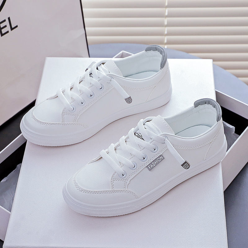Damen Sportliche Sneakers mit seitlichem Logo und klassischem Design R&B