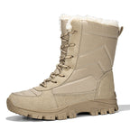 Damen Winterstiefel mit rutschfester Sohle und isolierendem Innenfutter R&B
