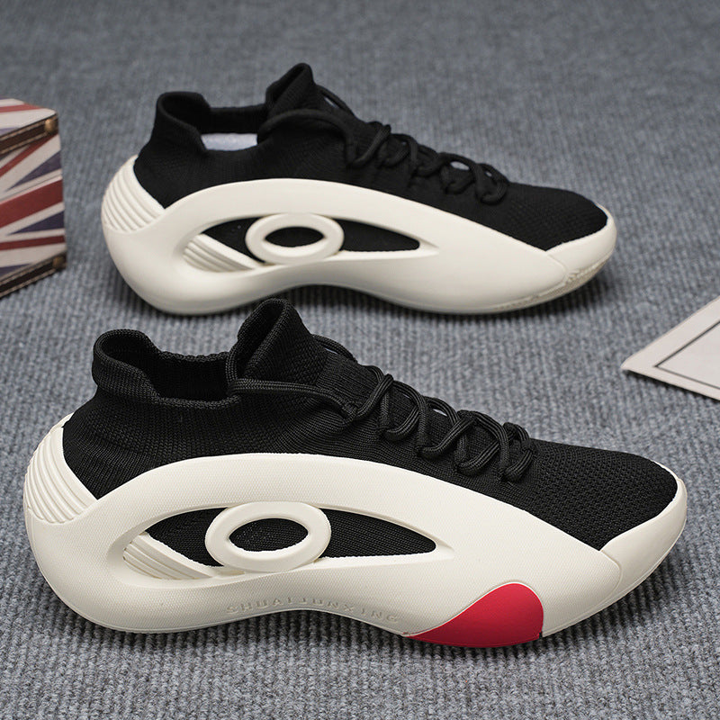 Damen Sportliche High-Performance Sneakers mit elastischem Schaft R&B
