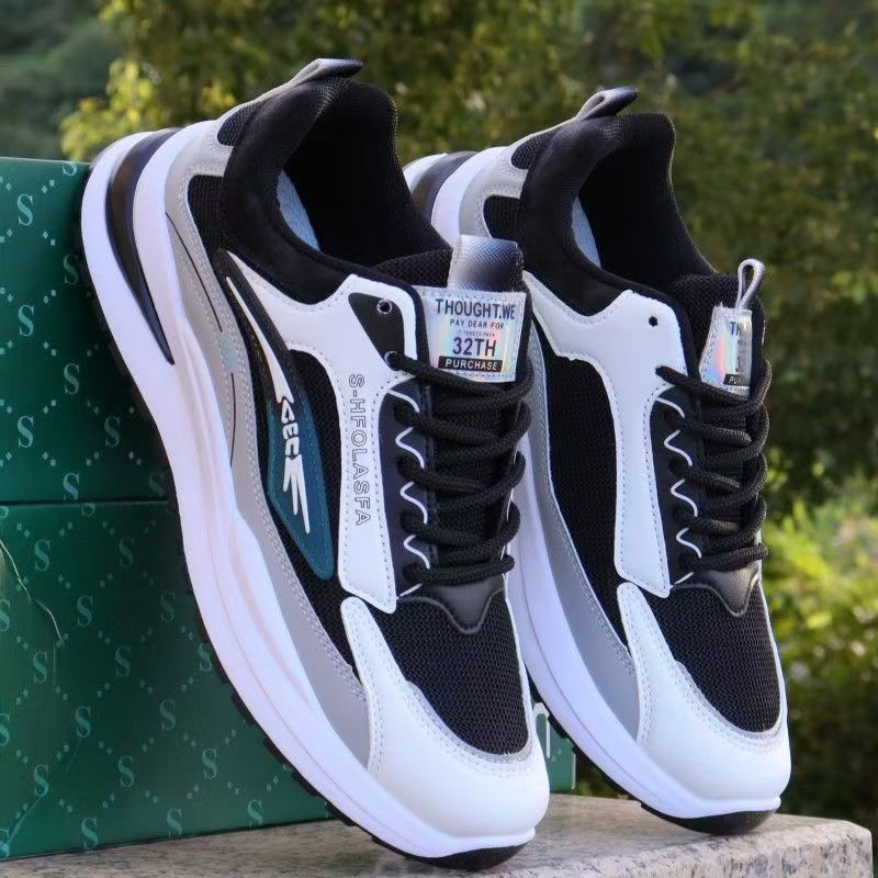 Damen Sportliche Sneakers mit atmungsaktiver Mesh-Oberfläche und stoßdämpfender Sohle R&B
