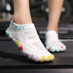 Damen Sportliche Wasserschuhe mit flexiblem Strick-Obermaterial