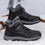 Damen Winterboots mit isolierendem Warmfutter und komfortablem Klettverschluss R&B