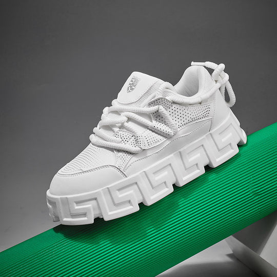 Damen Sportliche Chunky Sneakers mit atmungsaktivem Obermaterial und rutschfester Sohle R&B