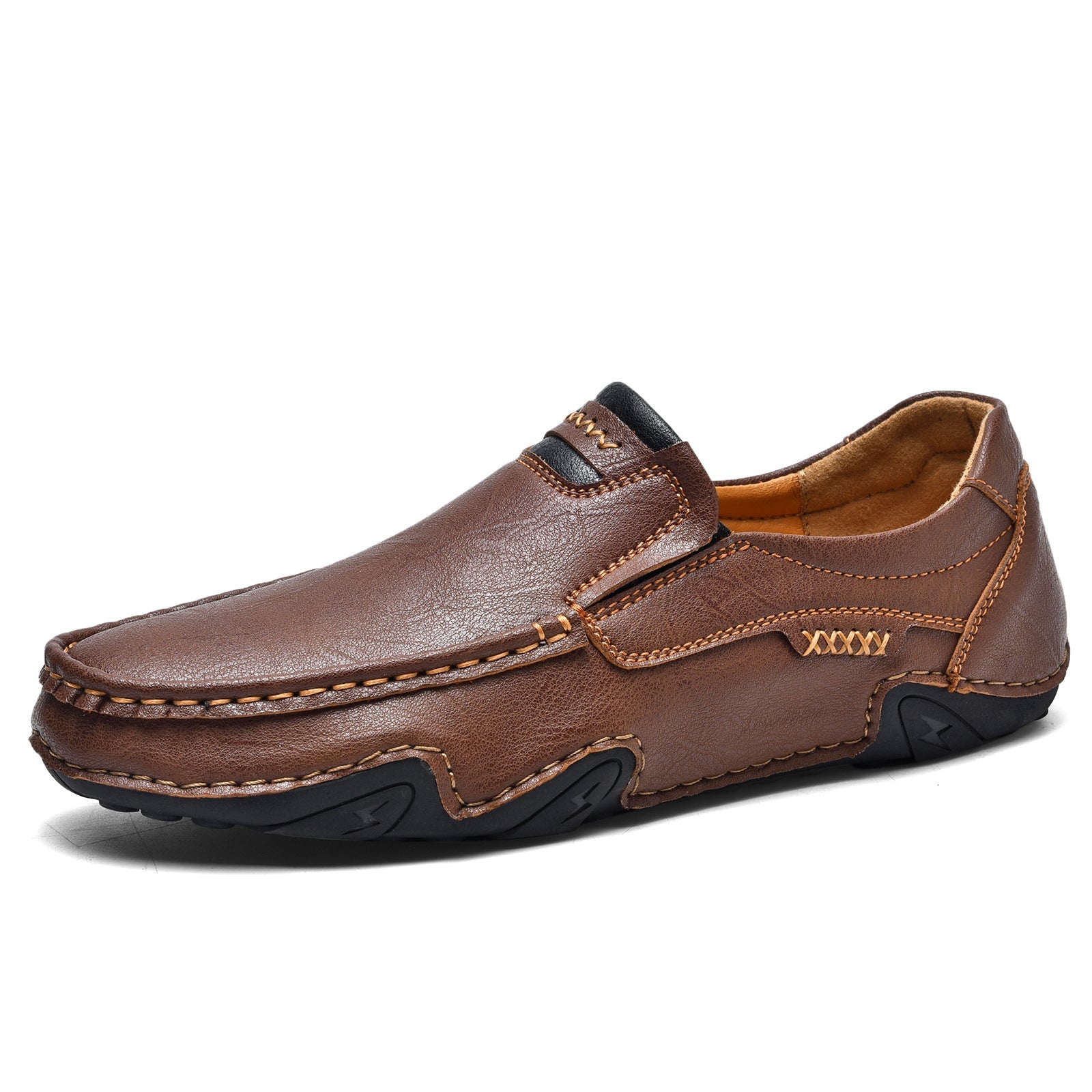 Herren Bequeme Mokassins mit rutschfester Sohle R&B