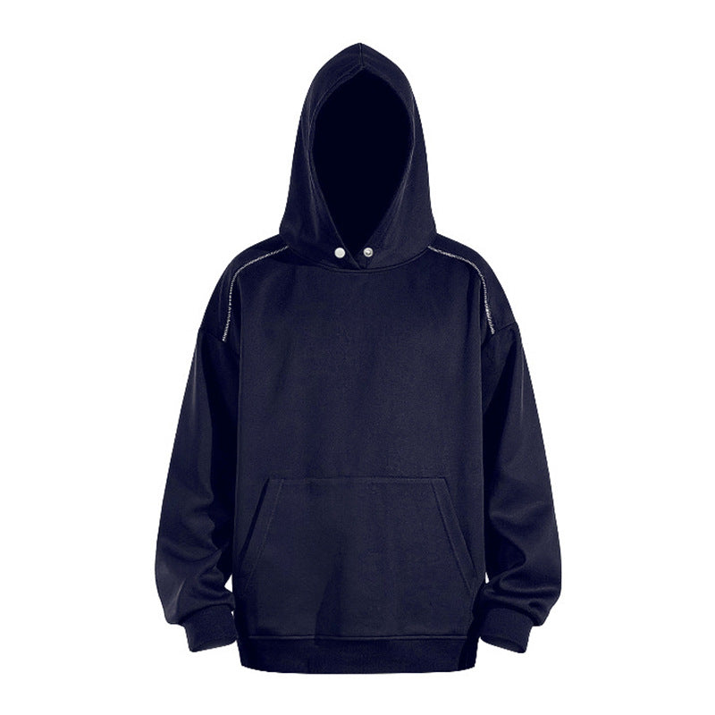 Damen Kapuzenpullover aus weichem Fleece mit praktischen Taschen