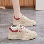 Damen Bequeme Sneaker mit Profilsohle
