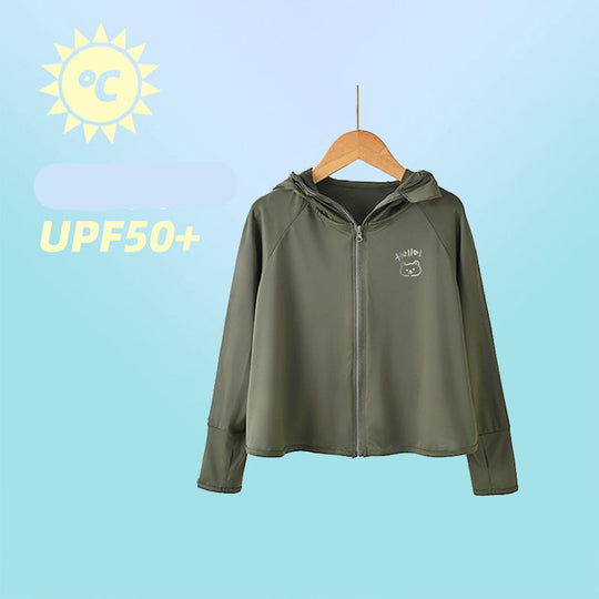 Damen performante UV-Schutzjacke mit Kapuze R&B