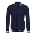Herren Sport-Jacke im College-Stil mit praktischen Taschen und modernem Schnitt