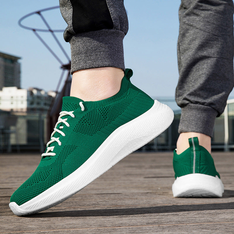 Damen Sportliche Sneaker mit atmungsaktivem Netz-Obermaterial