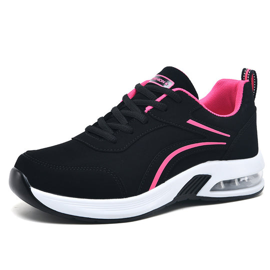 Herren nan luftgedämpfter City-Sneaker mit ergonomischer EVA-Zwischensohle und gepolsterter Knöchelmanschette R&B