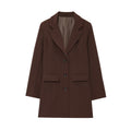 Damen eleganter Blazer mit tailliertem Schnitt R&B