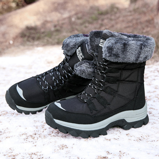 Damen Thermo-Winterstiefel mit isolierendem Innenfutter und rutschfester Sohle R&B