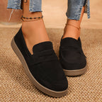 Damen Mokassinsocken mit weichem Wildleder und ergonomischem Fußbett R&B