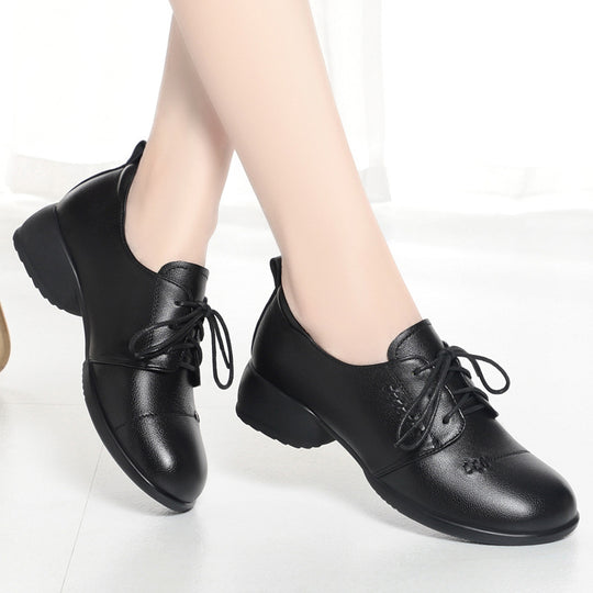 Damen Klassische Ballerinas mit elegantem Riemen und flexiblem Fußbett R&B