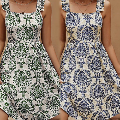 Damen Sommerliches Etuikleid mit floralem Muster und elegantem Schnitt R&B