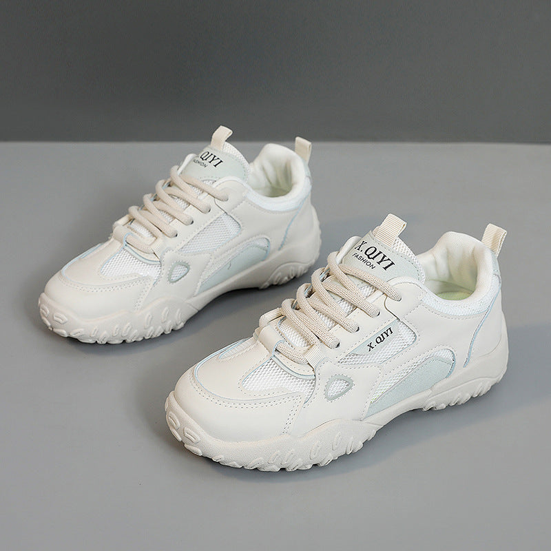 Damen Sportliche Freizeitsneaker mit atmungsaktiven Mesh-Einsätzen und griffiger Laufsohle R&B