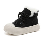 Damen Winter Sneakers mit kuscheligem Fleece-Futter und rutschfester Sohle R&B