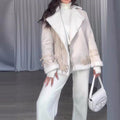 R&B | Winterjacke mit Breitem Revers