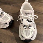 Damen Sportliche Sneakers mit verspieltem Tierdesign R&B