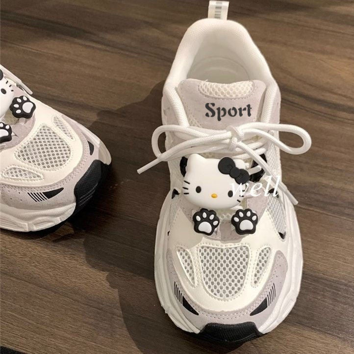 Damen Sportliche Sneakers mit verspieltem Tierdesign R&B