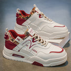 Damen Sportliche Sneakers mit atemberaubendem Design und modischer Oberflächenstruktur