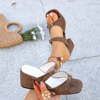 Damen Riemchen-Pumps mit komfortablem Blockabsatz R&B