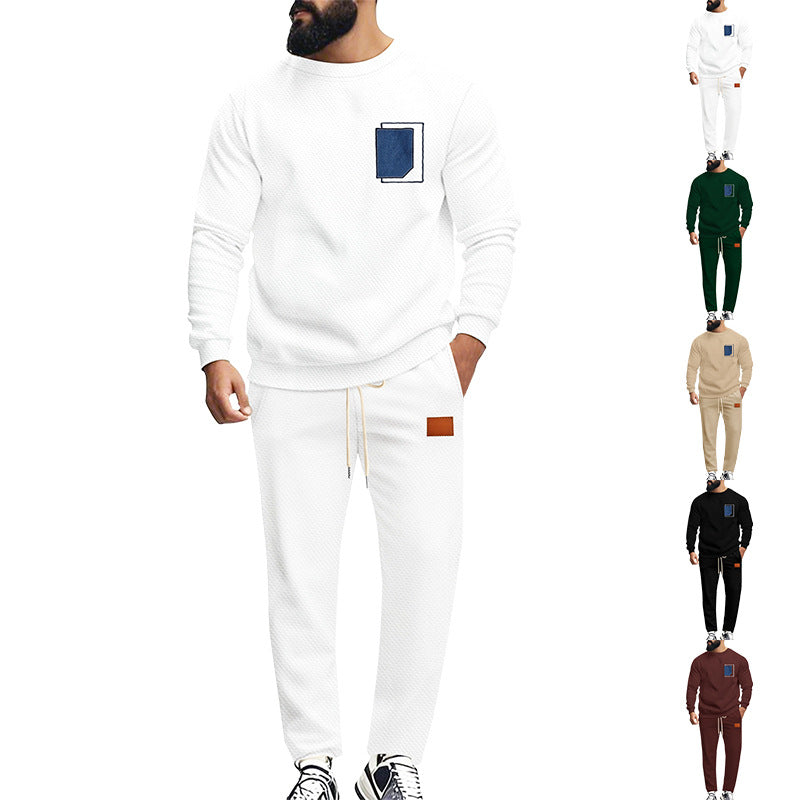 Herren Bequemer Freizeitanzug mit modischem Design und praktischen Taschen R&B
