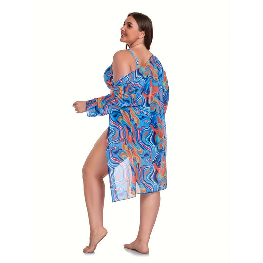 Damen Strand-Badeanzugset R&B