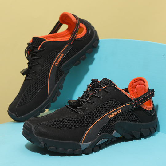 Damen Multifunktionale Outdoor-Schuhe mit atmungsaktiver Netzstruktur und rutschfester Sohle R&B