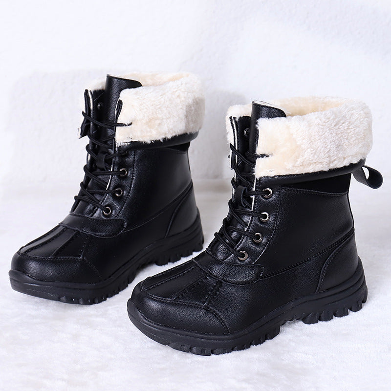 Damen Gefütterte Winterstiefel mit rutschfester Sohle R&B