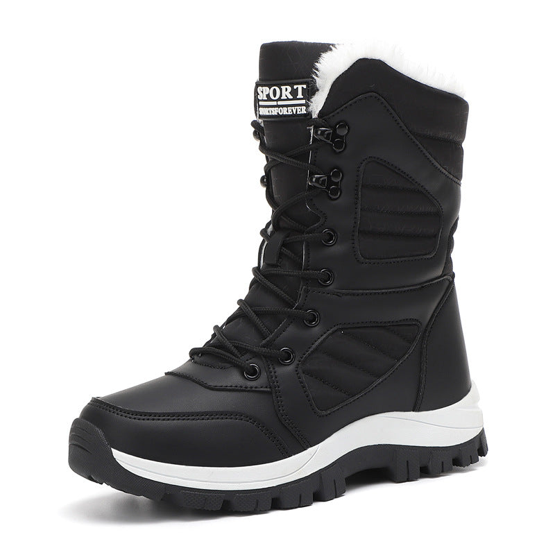 Damen Winterstiefel mit isolierendem Futter und rutschfester Sohle R&B