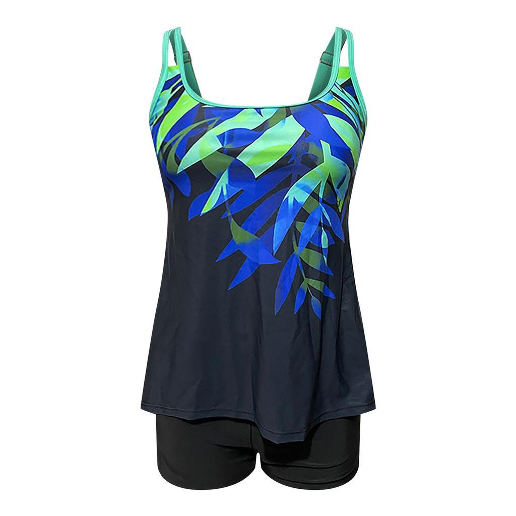 Damen Modisches Tankini-Set mit Shorts R&B