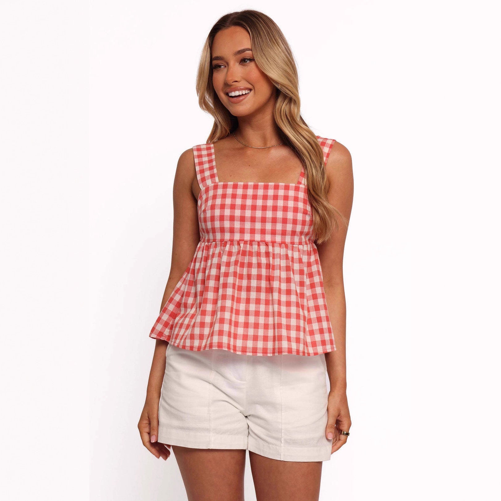 Damen Sommerliche Viskose Bluse R&B