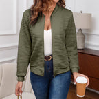 Damen Steppjacke mit elegantem Schnitt und hochschließendem Kragen R&B