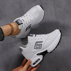 Damen Komfortable und stylische Freizeitsneaker mit dämpfendem Fußbett