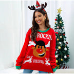 Damen Kuscheliger Weihnachtspullover R&B