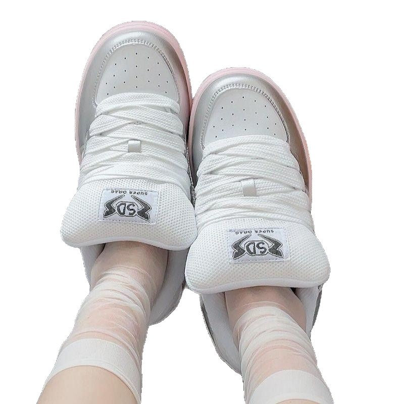 Damen Sportliche Sneakers mit atmungsaktivem Obermaterial und gepolsterter Sohle R&B
