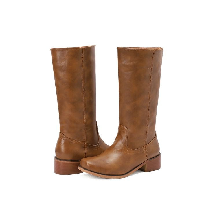 R&B | Damen Plateau Stiefel Bequeme
