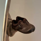 Damen Kuschelige Clogs mit weichem Kunstfell und modischem Schnallen-Design R&B
