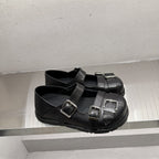 Damen Komfortable Ballerinas mit verstellbaren Schnallen R&B